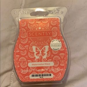 Scentsy watermelon wave wax new